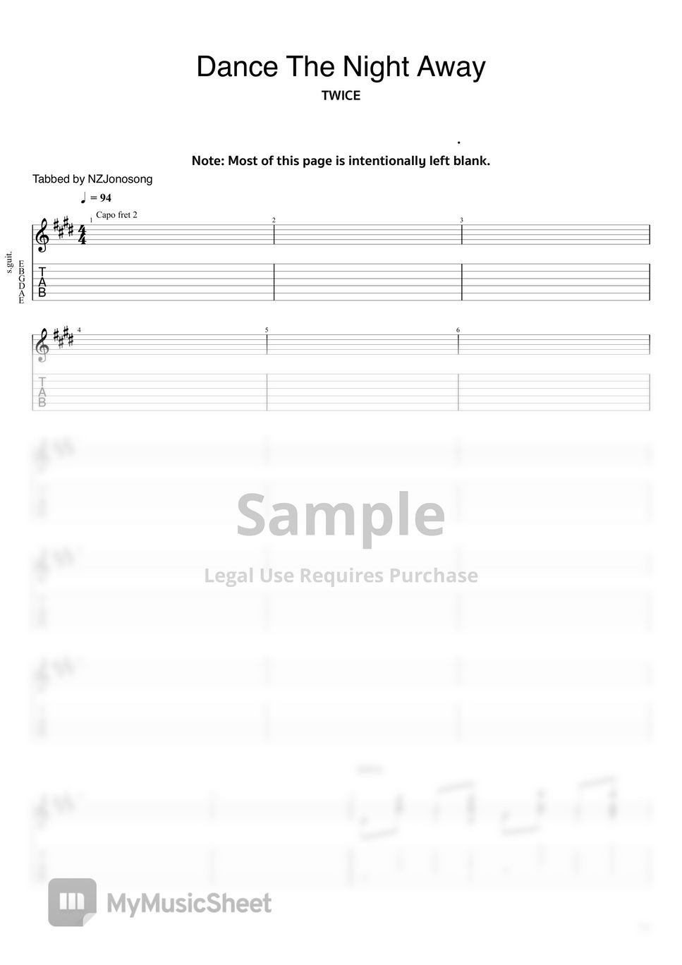 TWICE - Dance The Night Away (Normal, 8/10) by NZJonosong