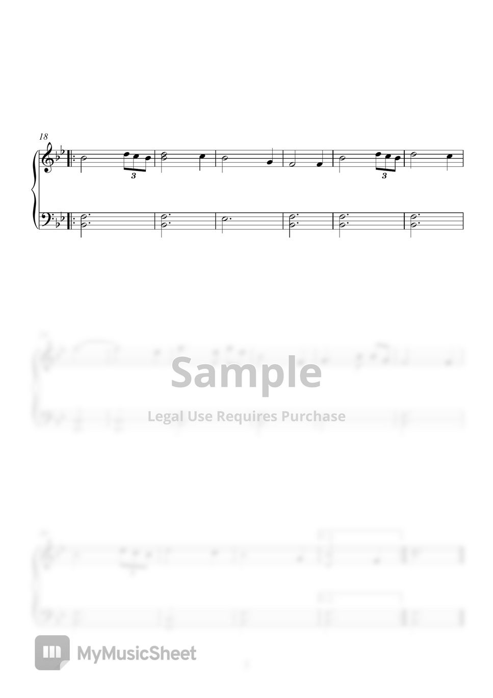 Traditional Hymn - Amazing Grace (Easy Version) Sheets by C Piano