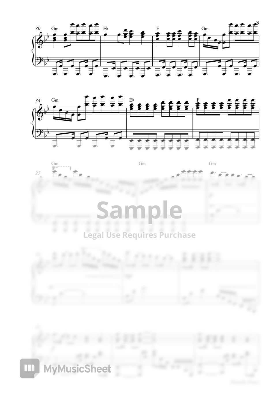 Vicetone, Tony Igy - ASTRONOMIA (COFFIN DANCE) (Piano Sheet) by Pianella Piano