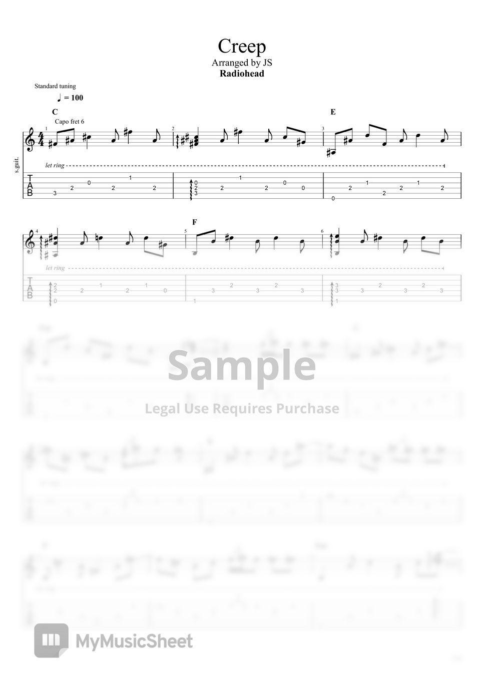 radiohead-creep-fingerstyle-guitar-sheets-by-js-wave