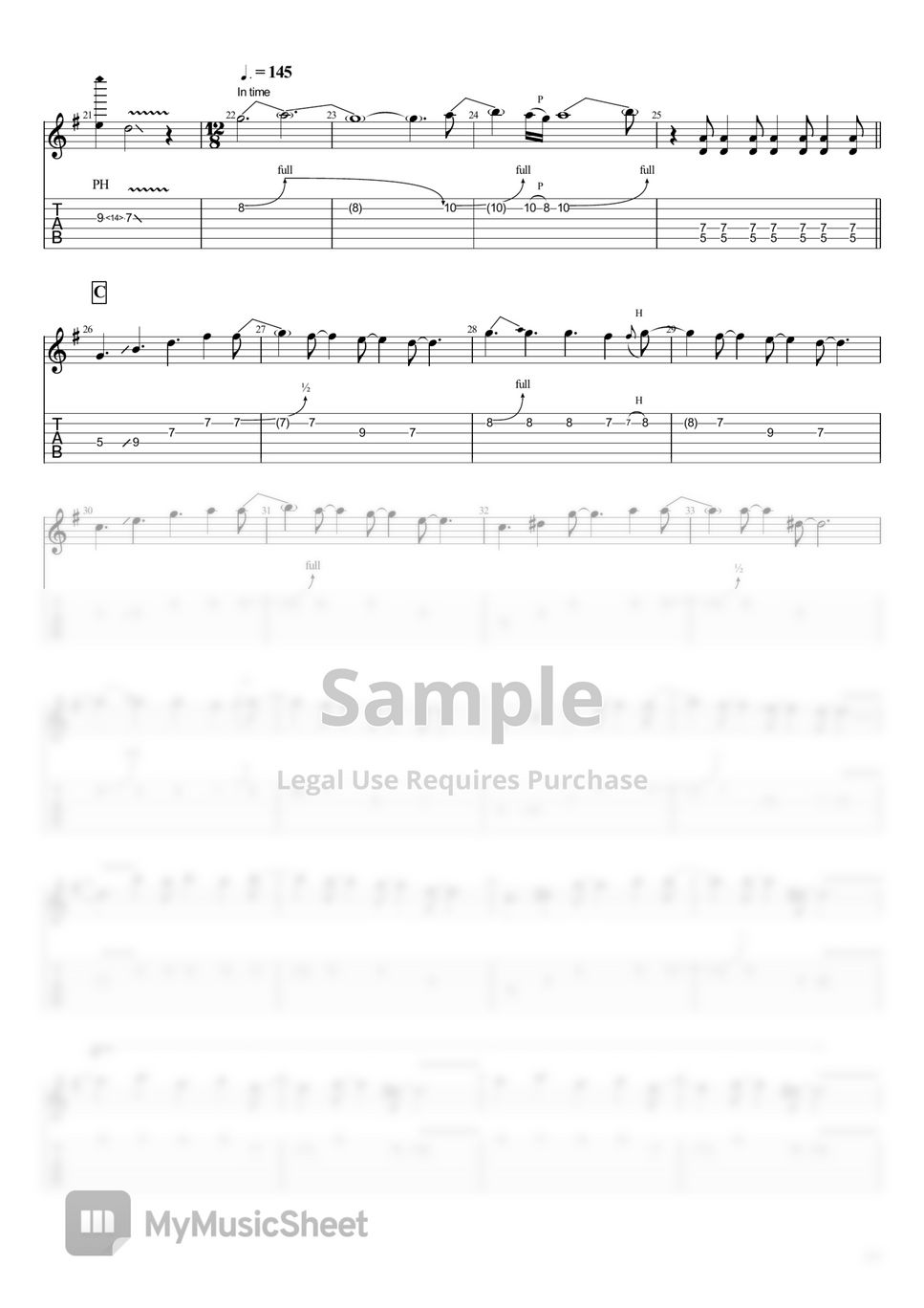 Mariah Carey All I Want for Christmas Is You (Metal) 曲谱 by Kfir Ochaion