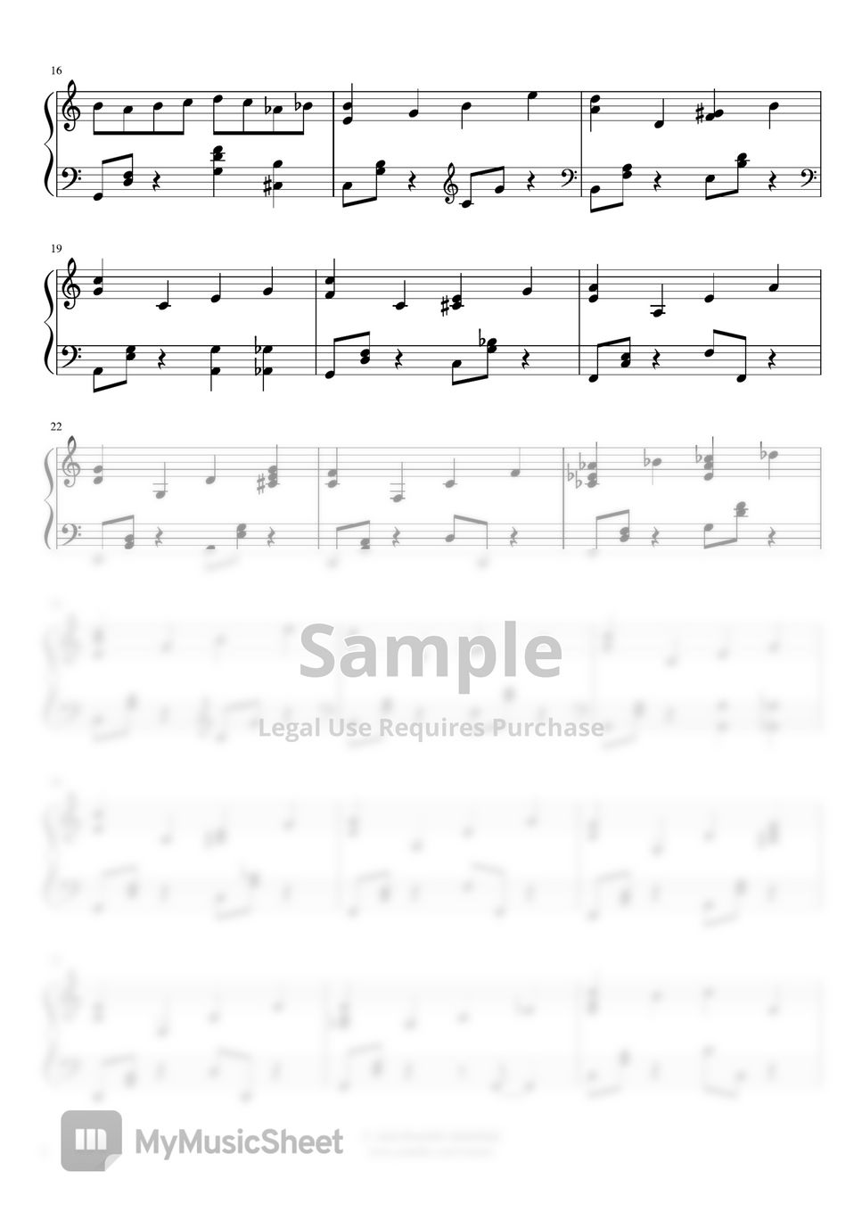 Pachelbel - Jazz Canon (Easy ver.) by PIANIST EINSTEIN