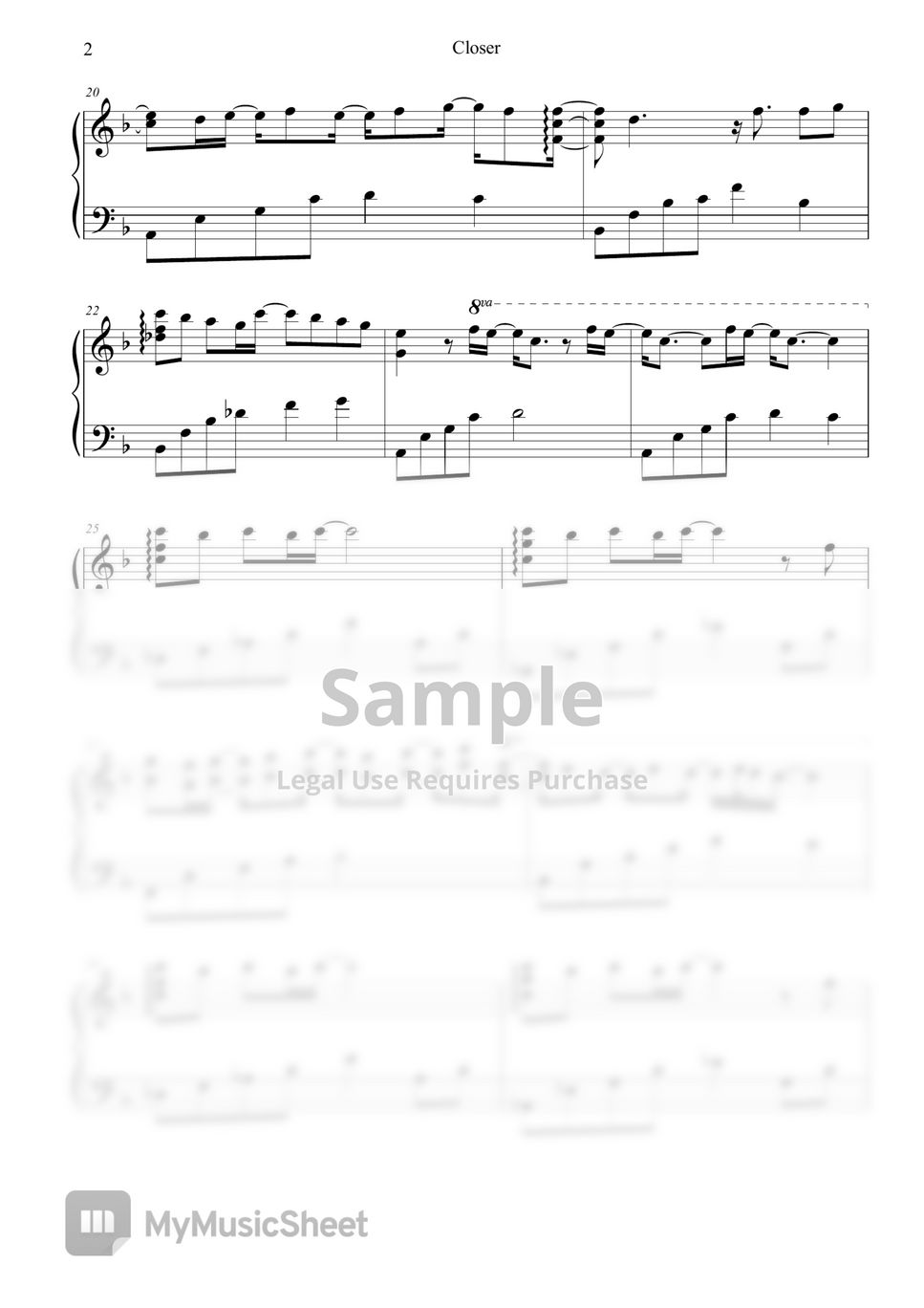 A business proposal - Closer (Song Haye) by Lunar Piano