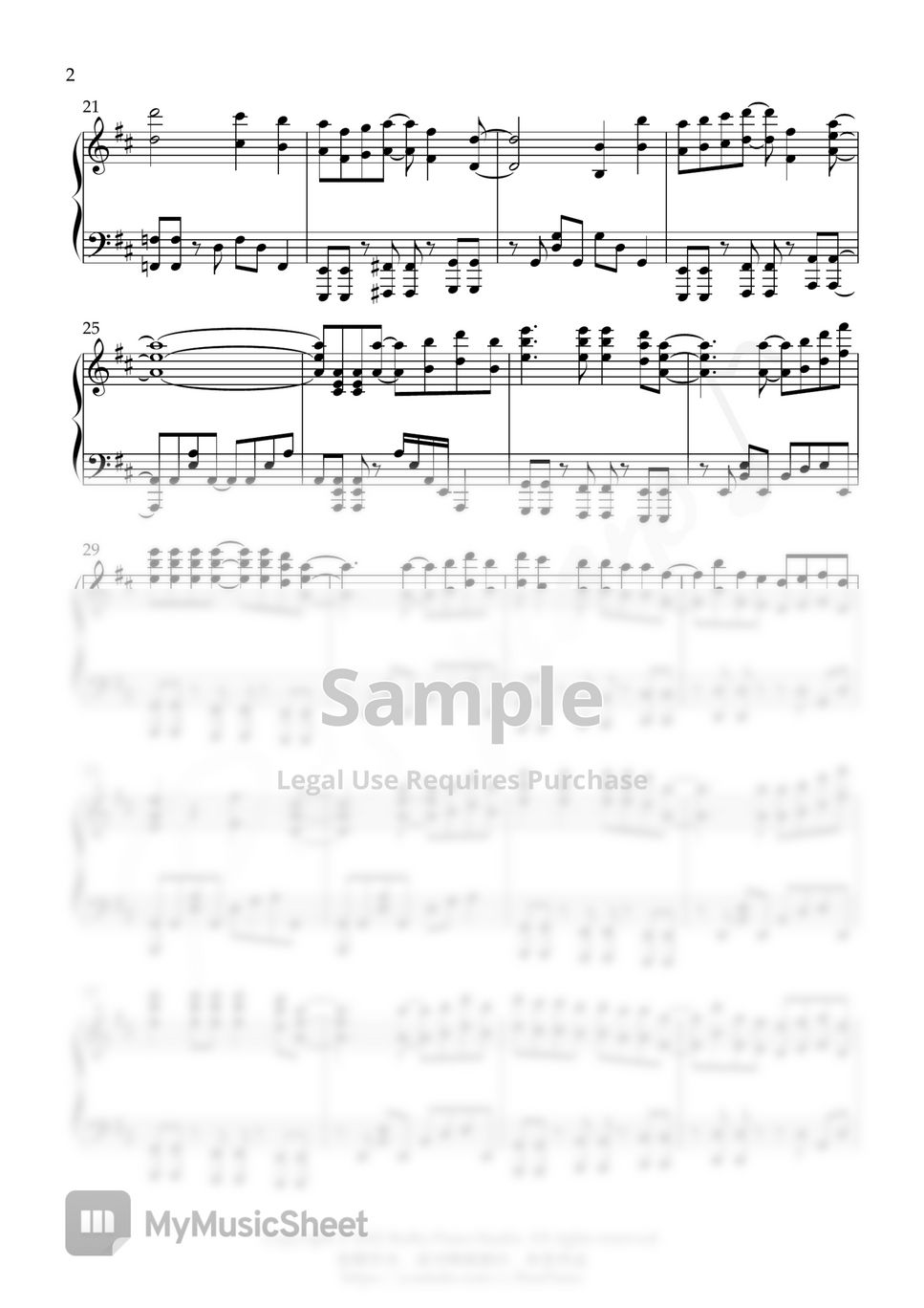 SPY×FAMILY OP2 - SOUVENIR (1’30’’ ver.) by Ru's Piano