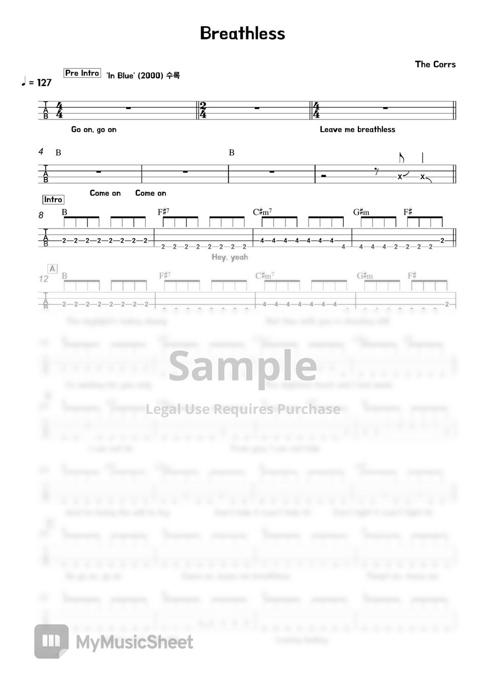the-corrs-breathless-sheets-by-kimme