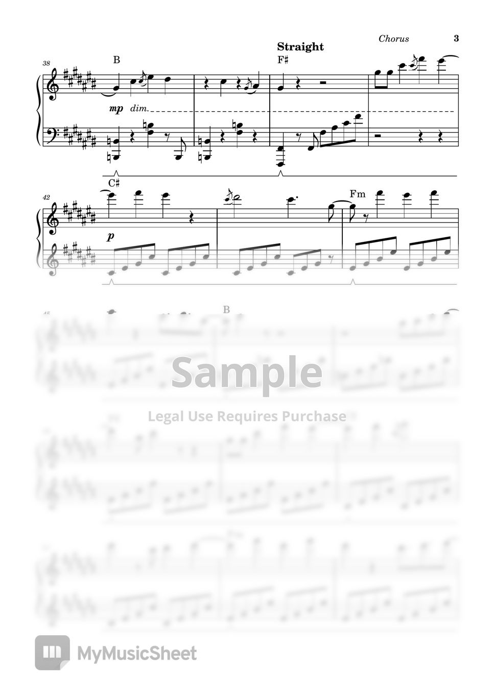 Arthur Nery - Pagsamo (PIANO SHEET) by John Rod Dondoyano