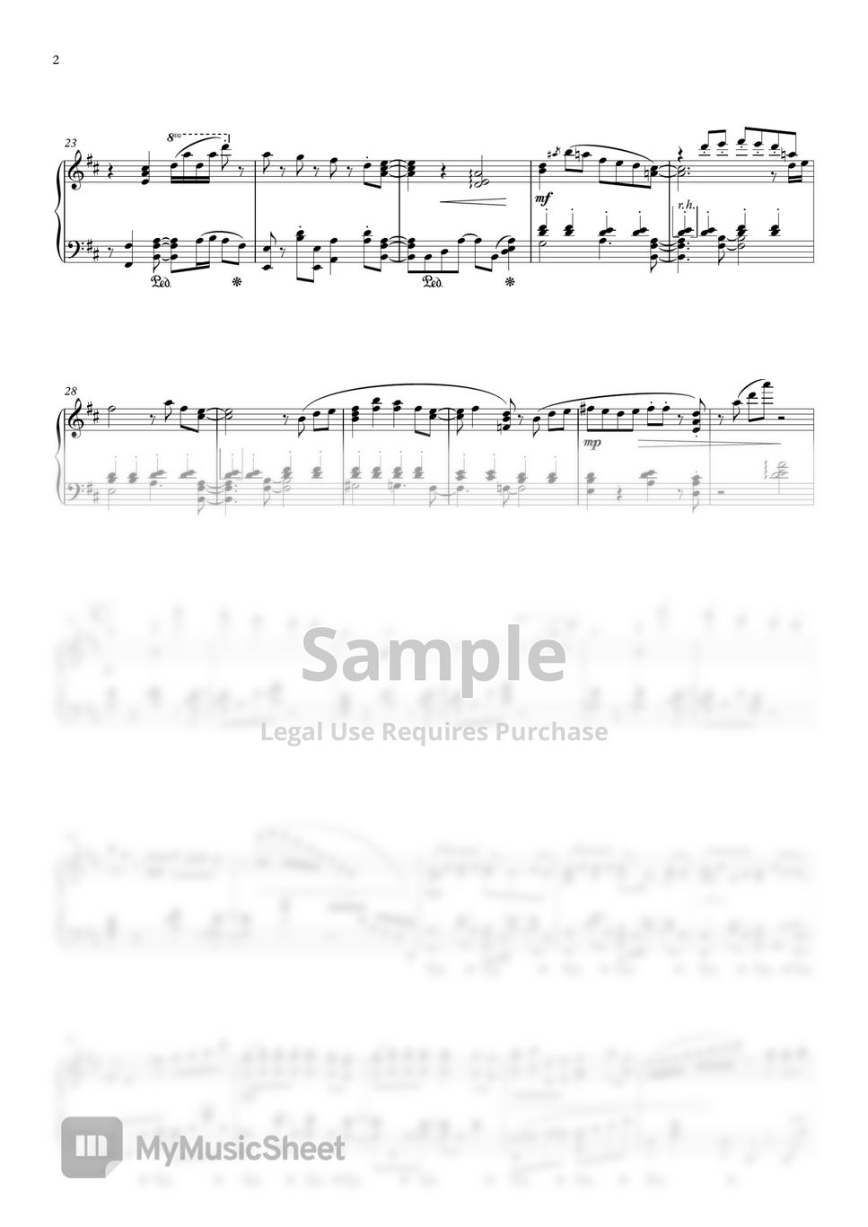 Blue Archive - 「カルバノグの兎」Theme 1 (钢琴版) by Singulfer-小言