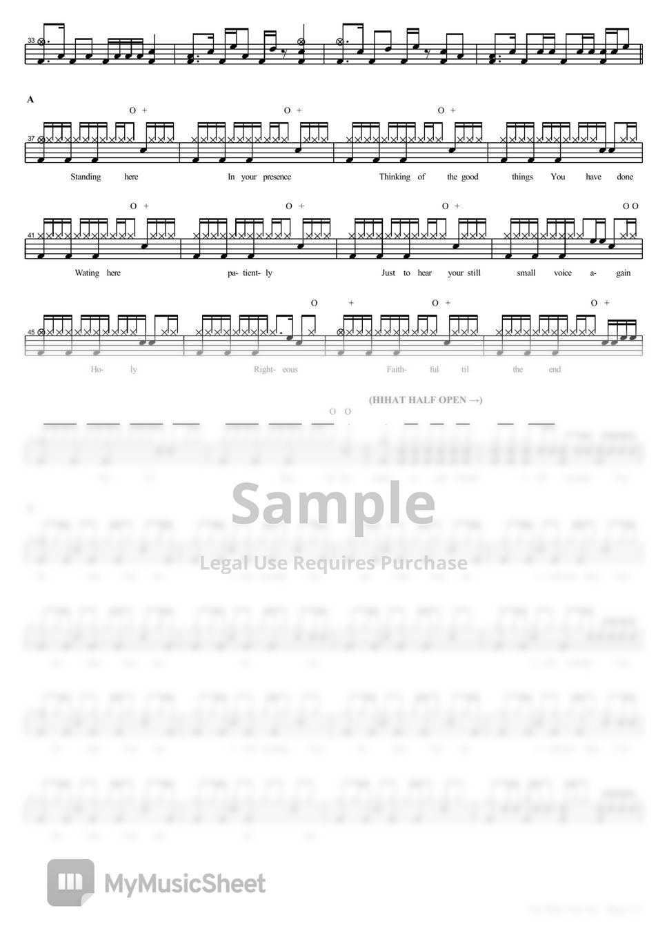 Hillsong United - For Who You Are Sheets by COPYDRUM