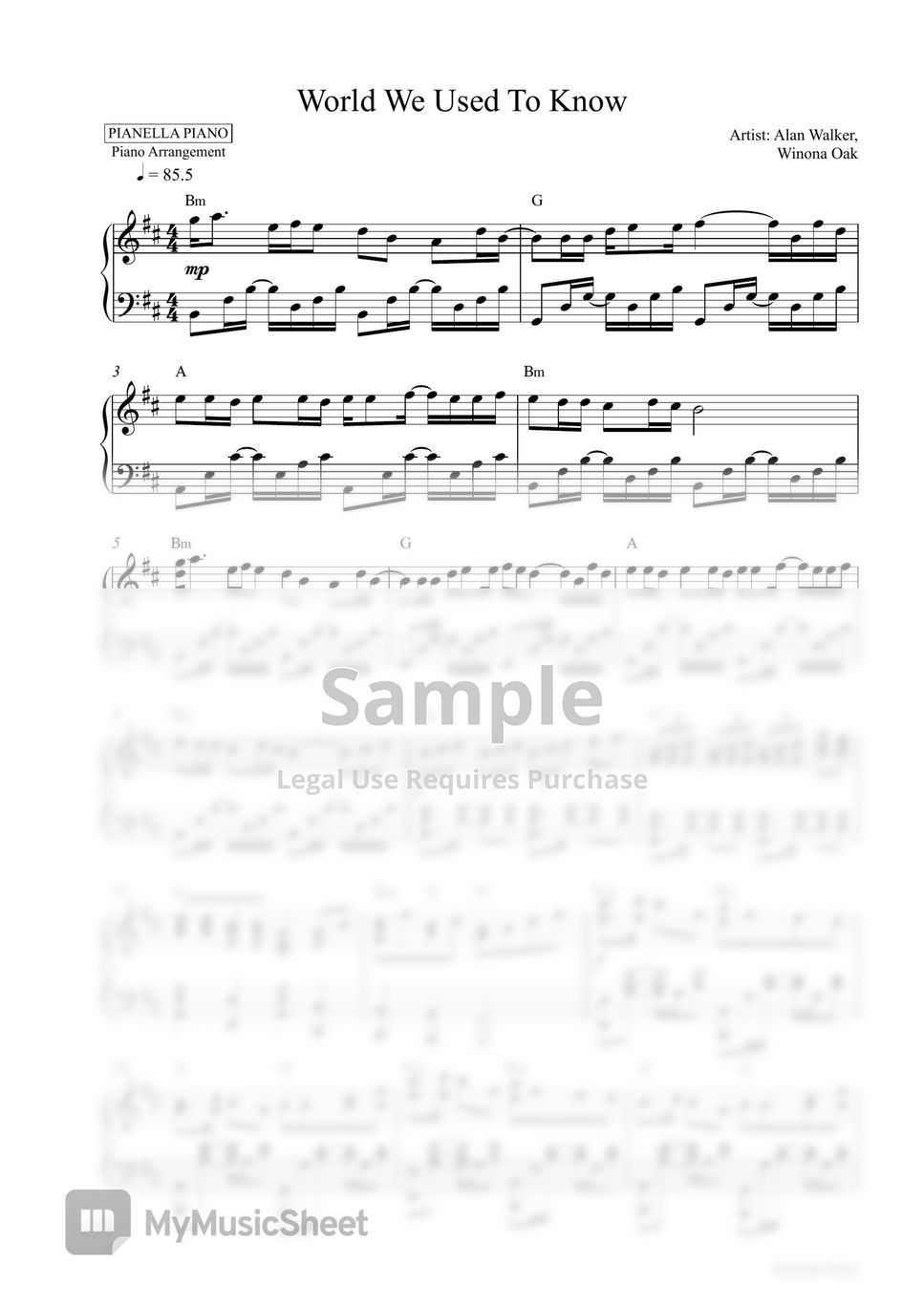 Thrift Shop Piano Sheet Music