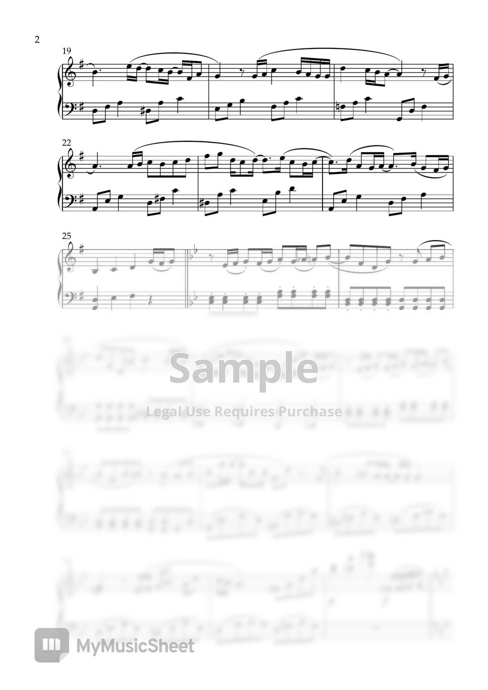 Kenshi Yonezu Pale Blue Sheets by harugona's piano room