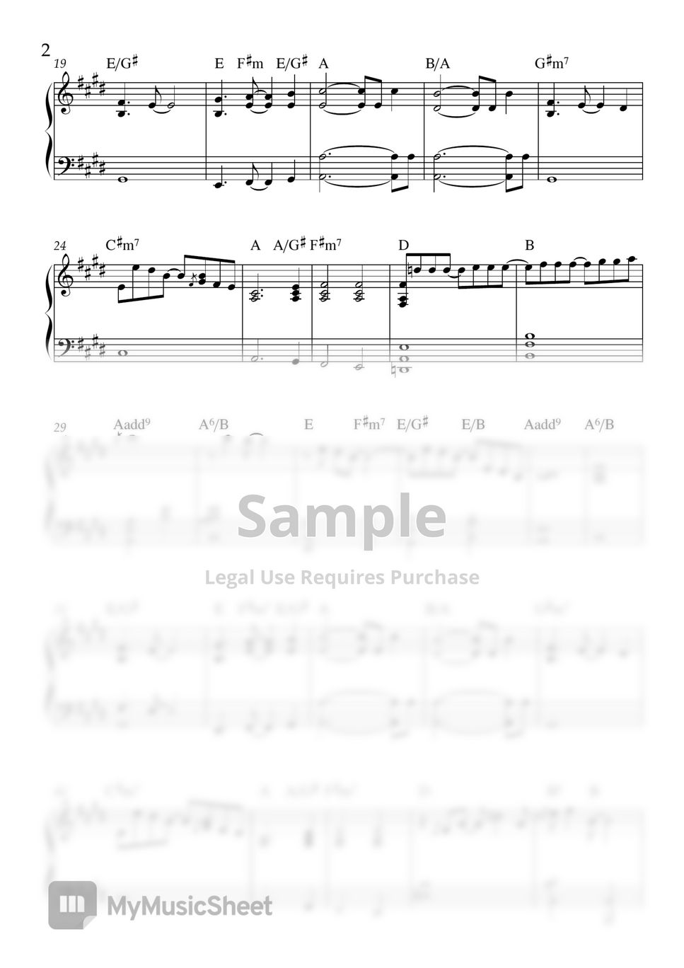 Gino Paoli Una lunga storia d'amore (spartito pianoforte) 악보 by Francesco Piantoni