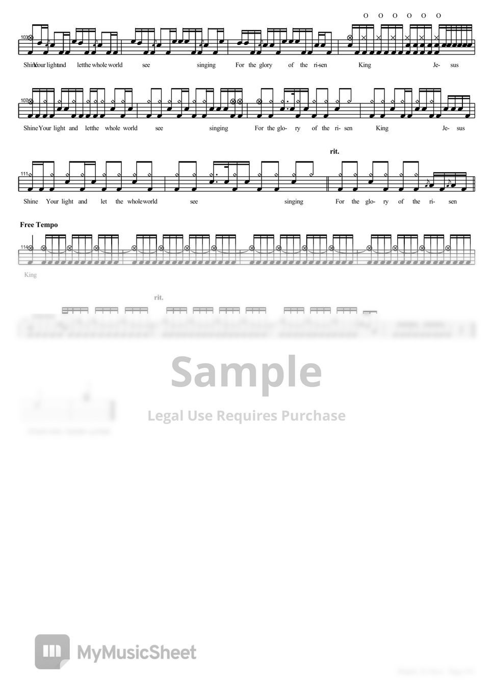 Hillsong United - Mighty To Save by COPYDRUM