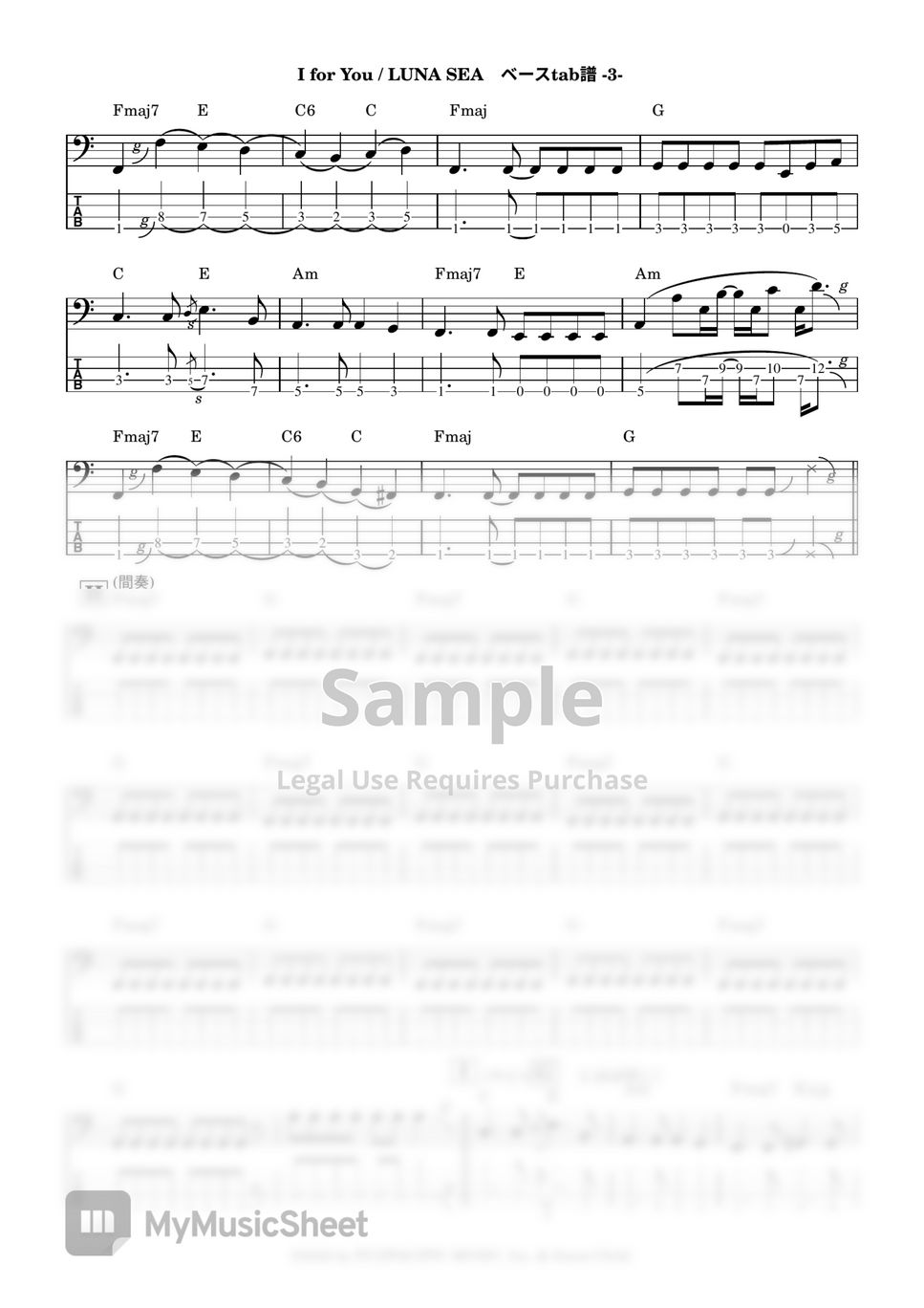 LUNA SEA 楽譜 TAB譜 Guitar TAB】〚Luna Sea〛Mother (Live) ギター tab譜 - YouTube