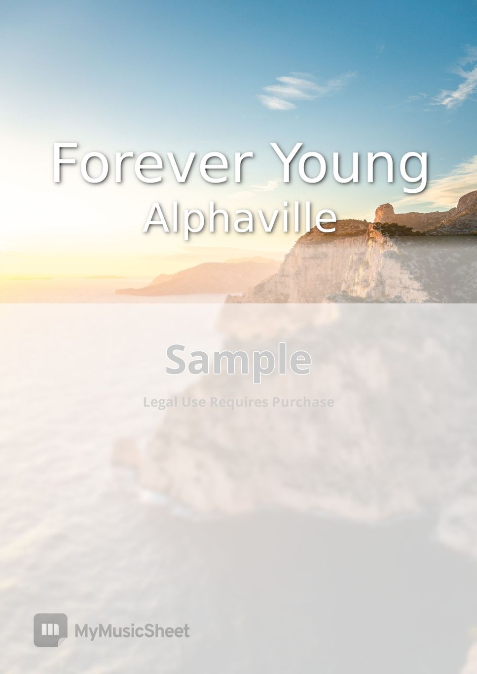 Alphaville - Forever Young - Easy (for Piano Solo)