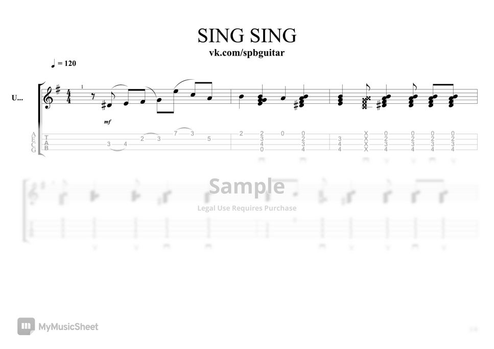 Jazz - Sing Sing Sing by Uroki ukulele