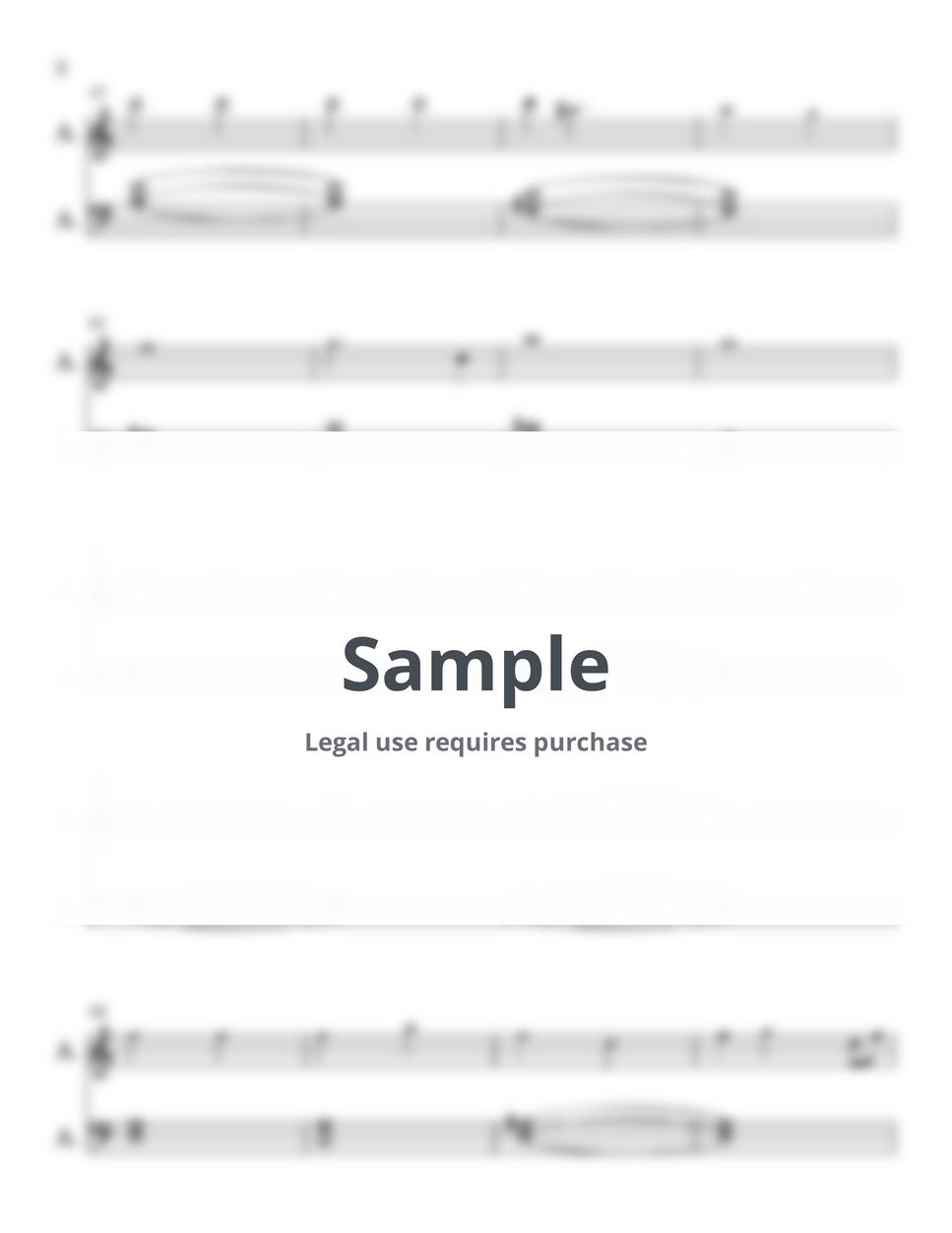 Sindi Ntombela - Let Your Living Waters (PIANO SHEET) Sheets by SAPiano