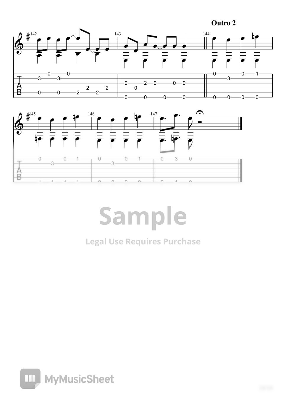 ギター　楽譜 Stay (I Missed You)／Lisa Loeb】無料ギターTAB＆コード譜