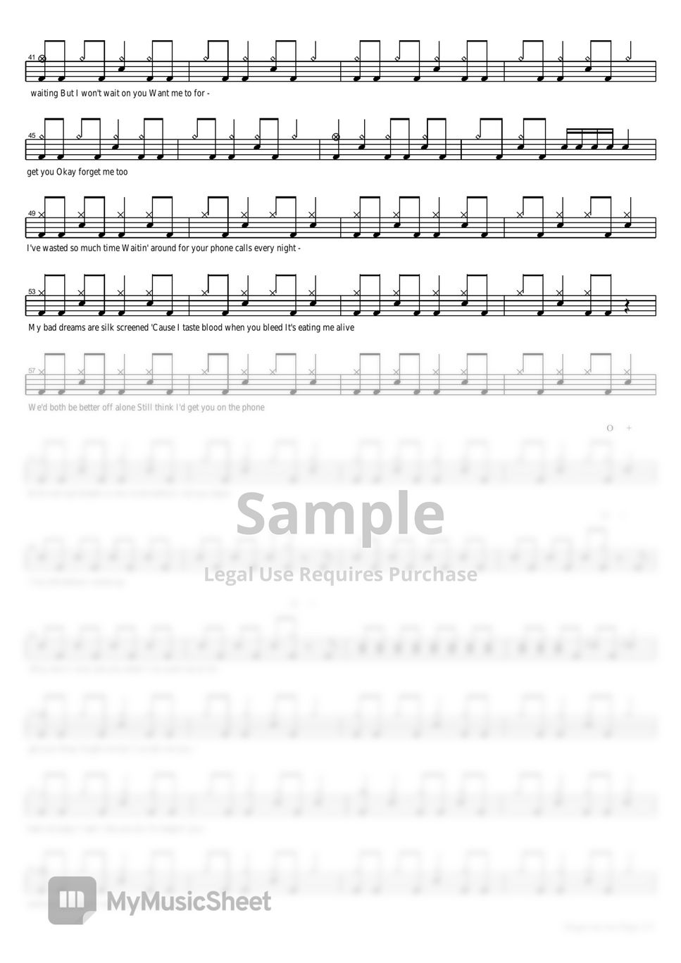 Machine Gun Kelly me too Sheets by COPYDRUM