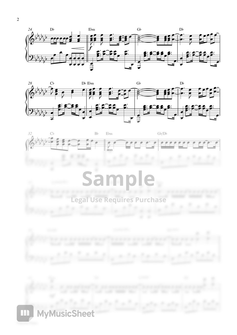 Linkin Park - In The End (2 PDF: Original Key Gb Major & G Major) by Pianella Piano