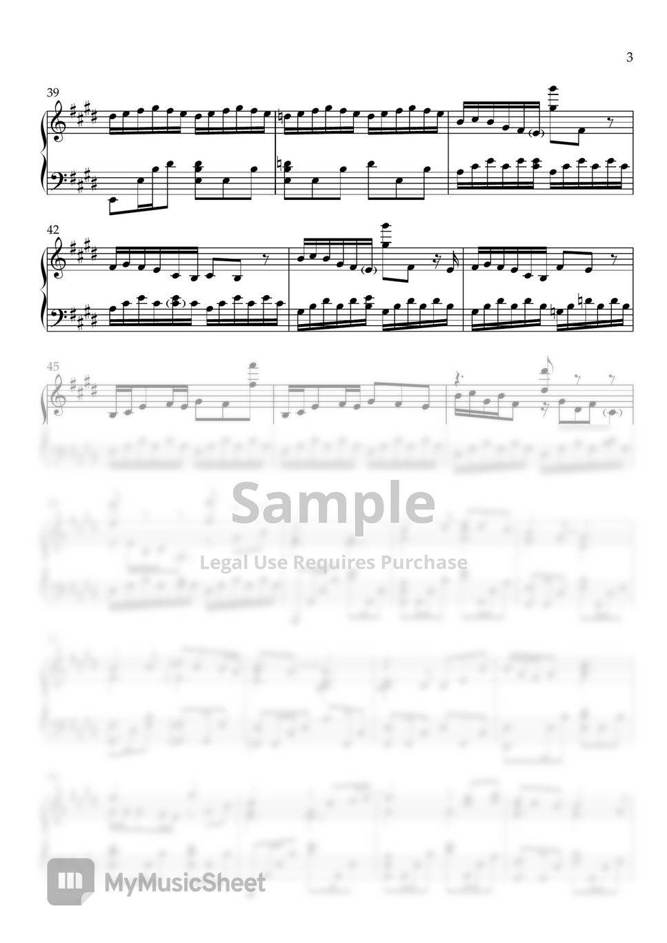 city hunter best collection ピアノ　楽譜 ☆ City Hunter-Nina Sheet Music pdf, - Free Score Download ☆