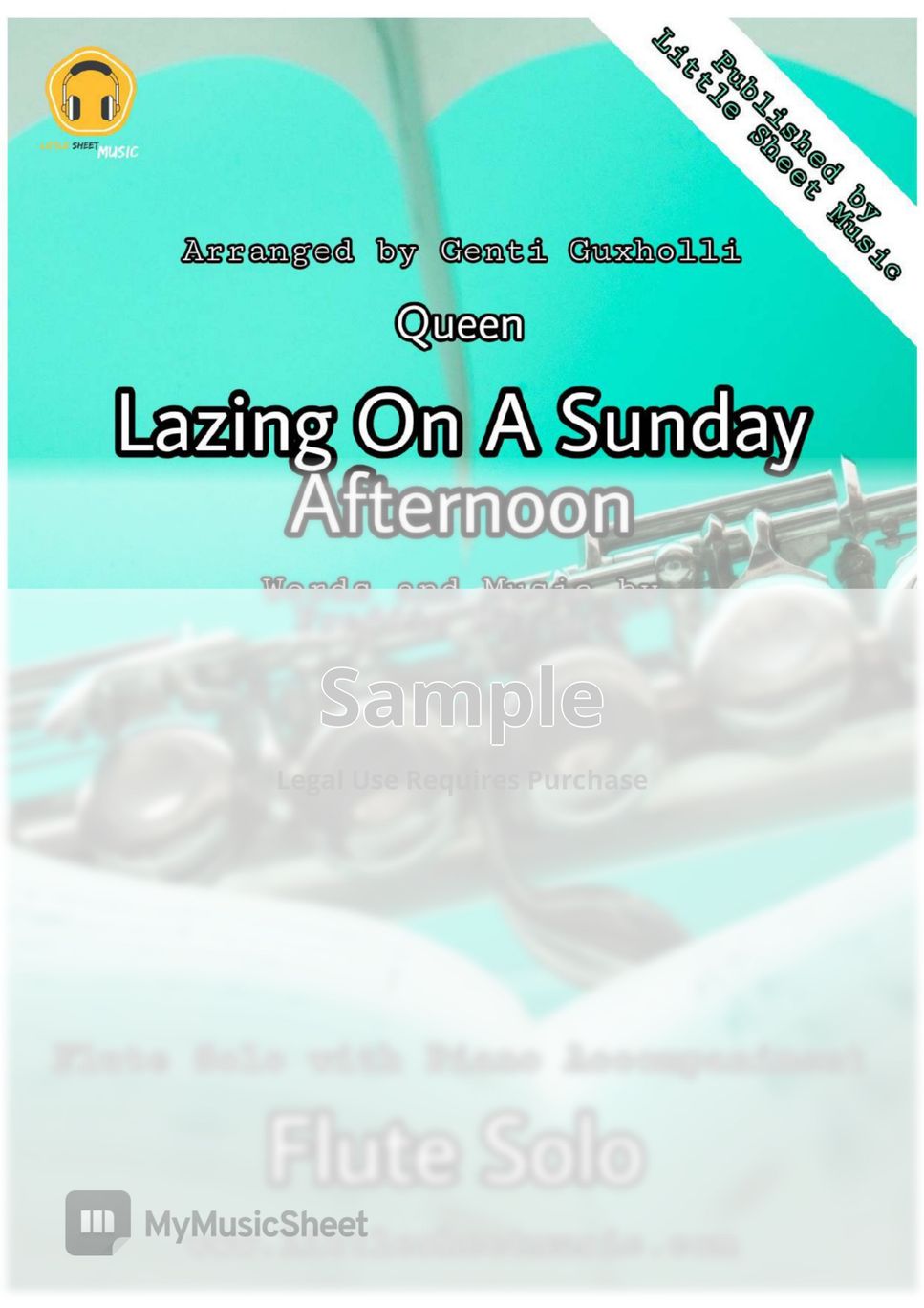 Queen - Lazing On A Sunday Afternoon (Flute Solo with Piano Accompaniment) by Genti Guxholli