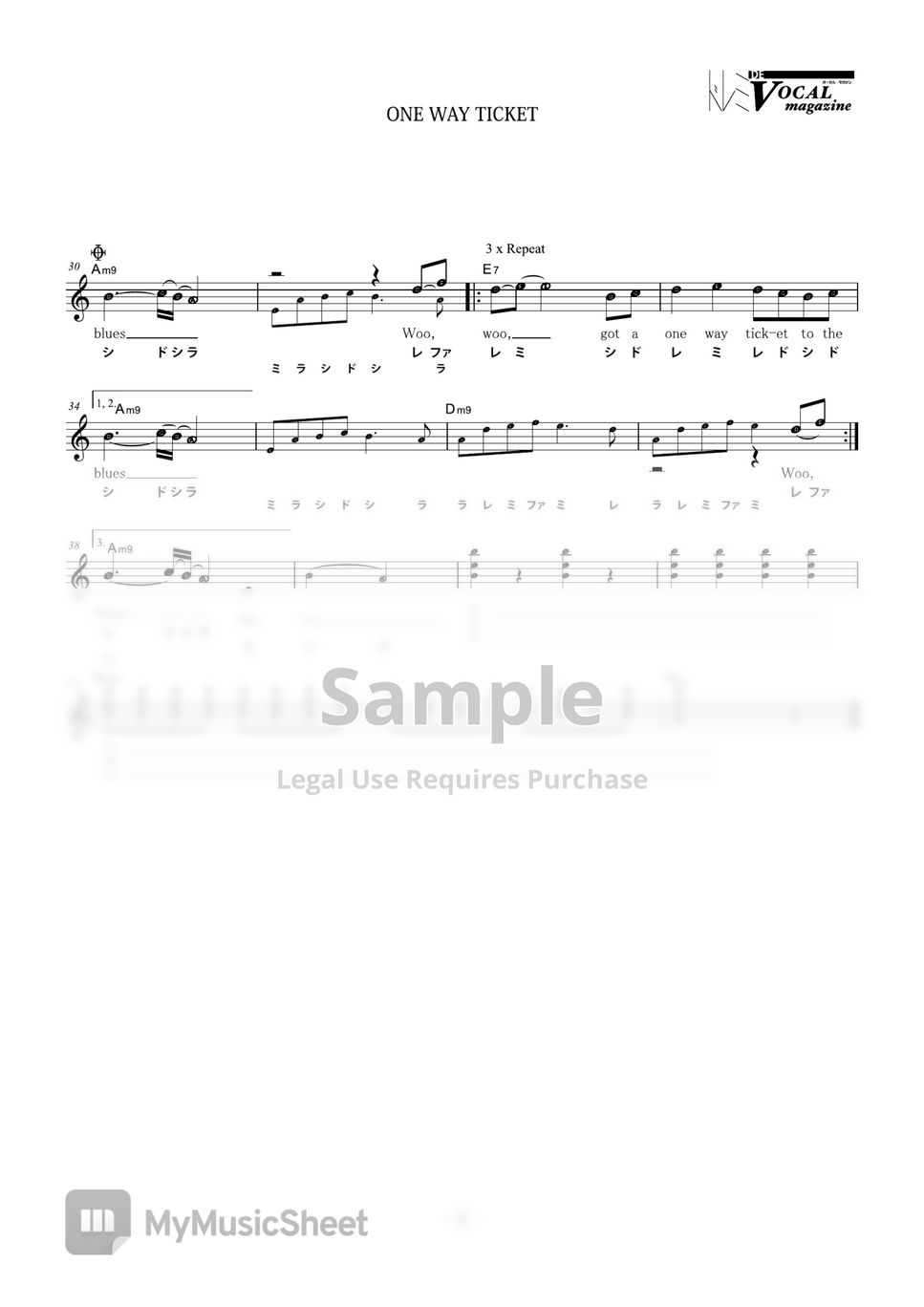 Neil sedaka doremi de one way ticket vocal magazine sheets by far
