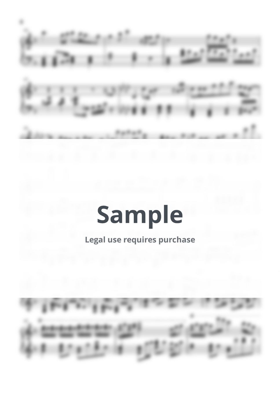 The Red Sleeve Always be Your Star Sheets by PianOSTrack