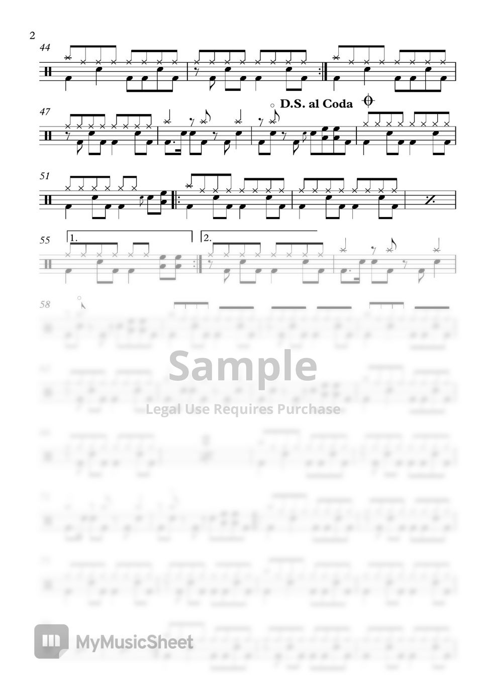 Caifanes - No dejes que by Drum Transcription: Leo Alvarado