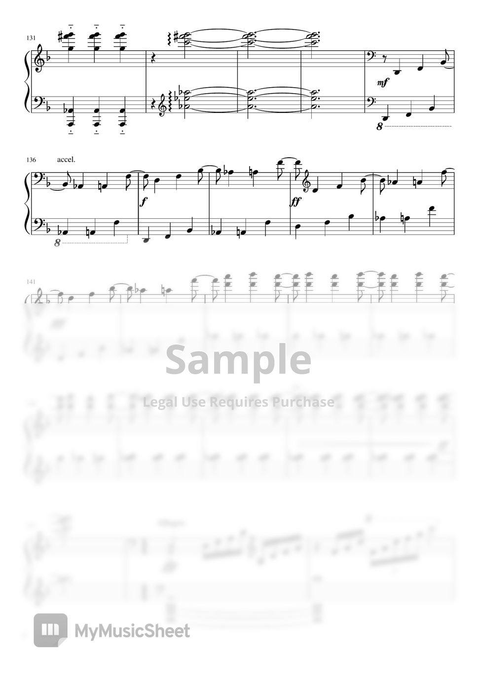 watashi no theme Sheet music for Piano (Solo)