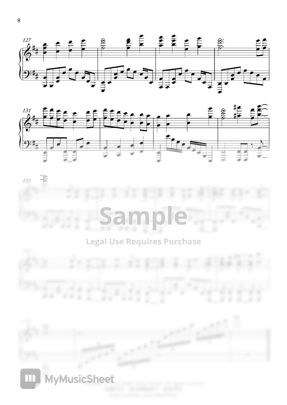 いきものがかり - Nanatsu no Taizai OP1「熱情のスペクトラム / Netsujou no Spectrum」 by Ru's Piano