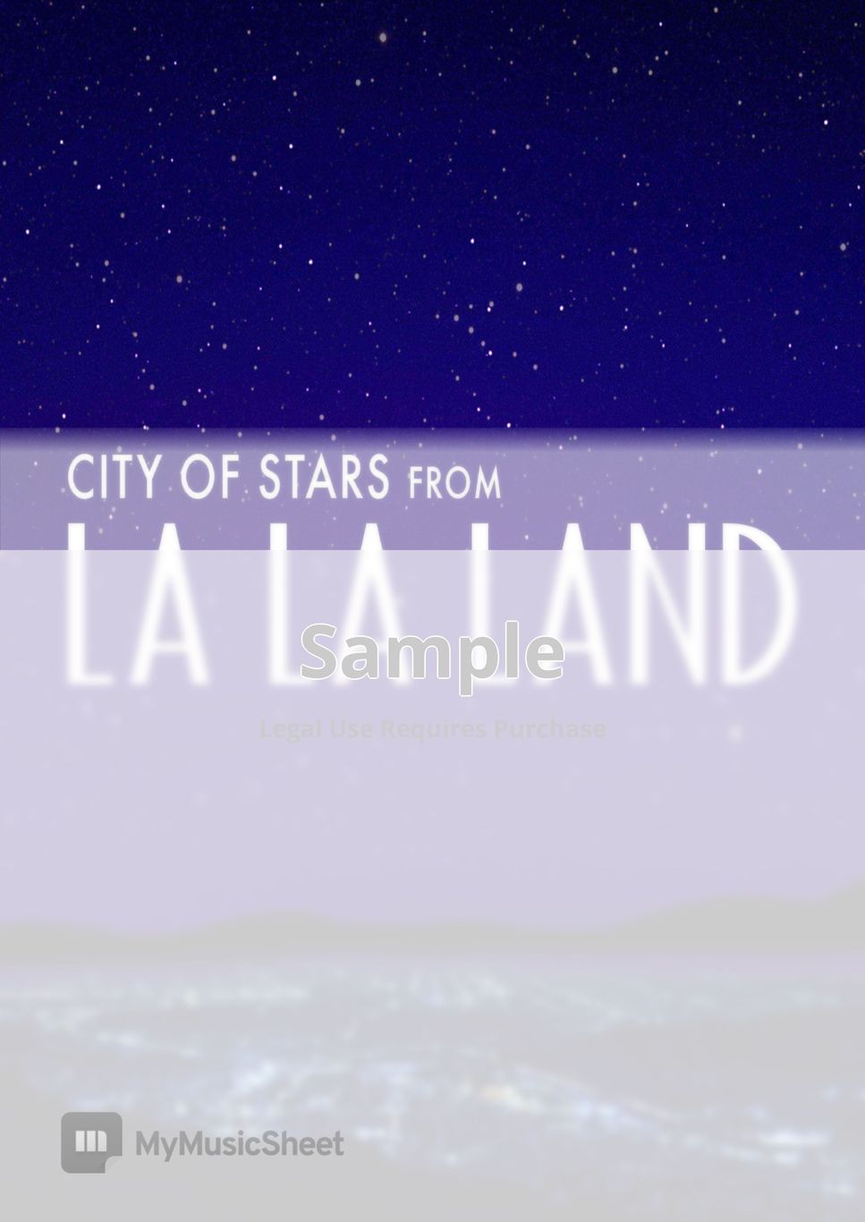 La La Land / Justin Hurwitz - City Of Stars (for Piano solo)