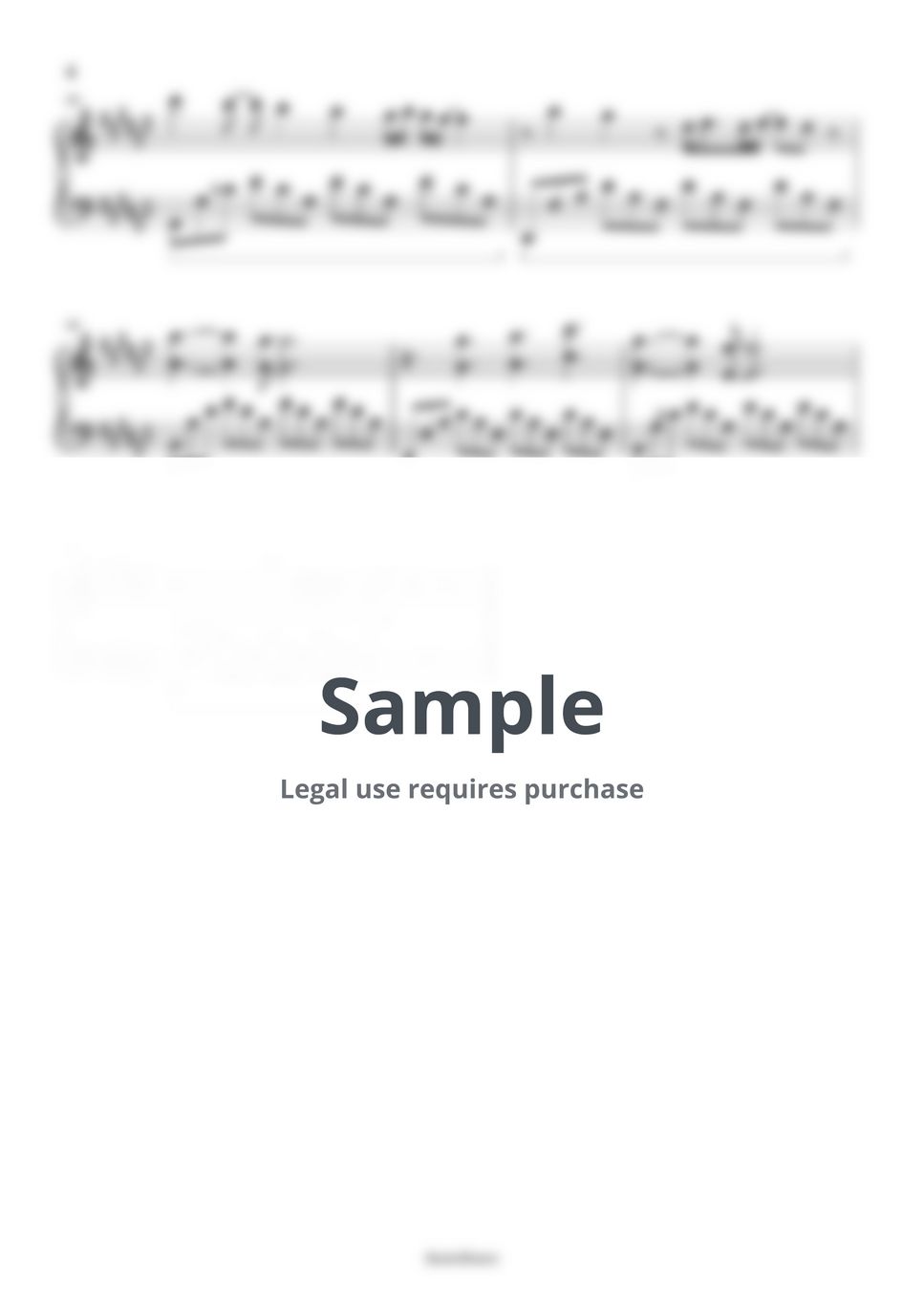 TXT - We'll Never Change ピアノ楽譜PDF | dustofstarz | mymusic5