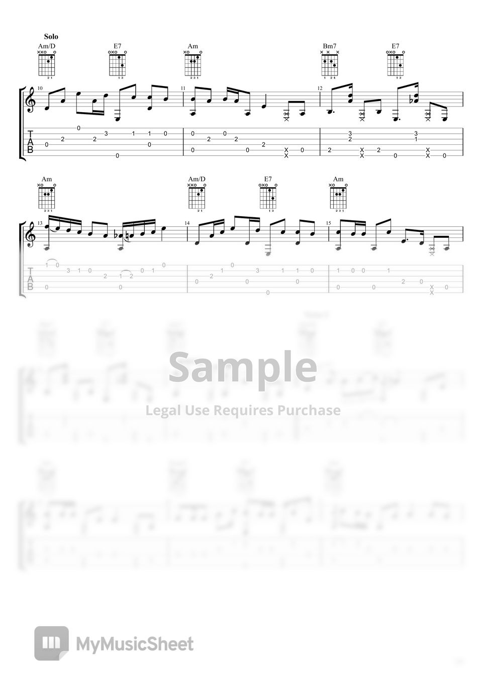 Fingerstyle Guitar 誌 Bella Ciao - Fingerstyle Guitar Cover Tab - JS WAVE Fingerstyle
