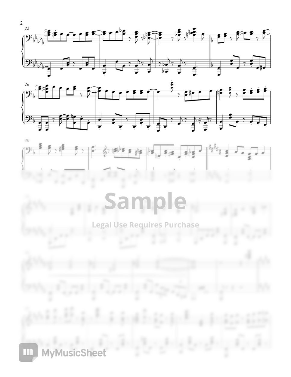 Kenshi Yonezu - KICK BACK by Leisure Piano Sheets
