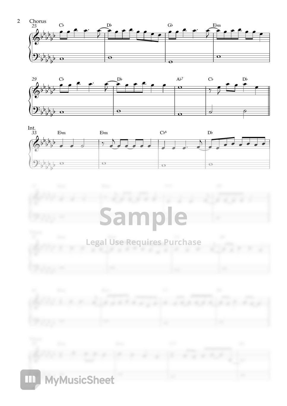 Taylor Swift - I Can See You (Piano Sheet) by Pianella Piano