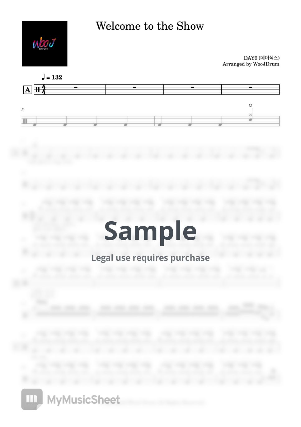 day6-welcome-to-the-show-sheets-by-woojdrum