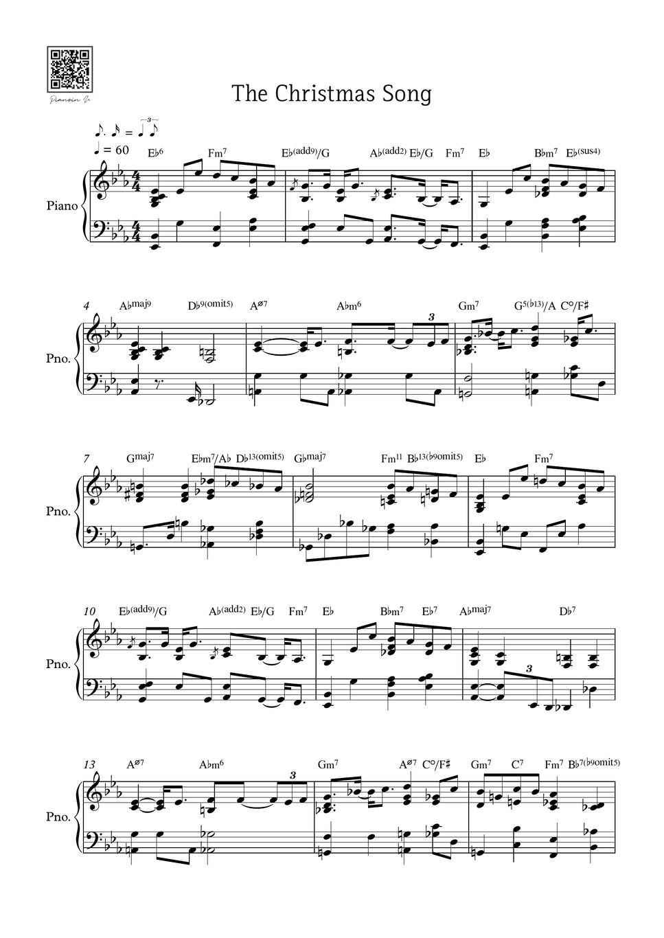 nat-king-cole-the-christmas-song-sheet-by-pianoinu