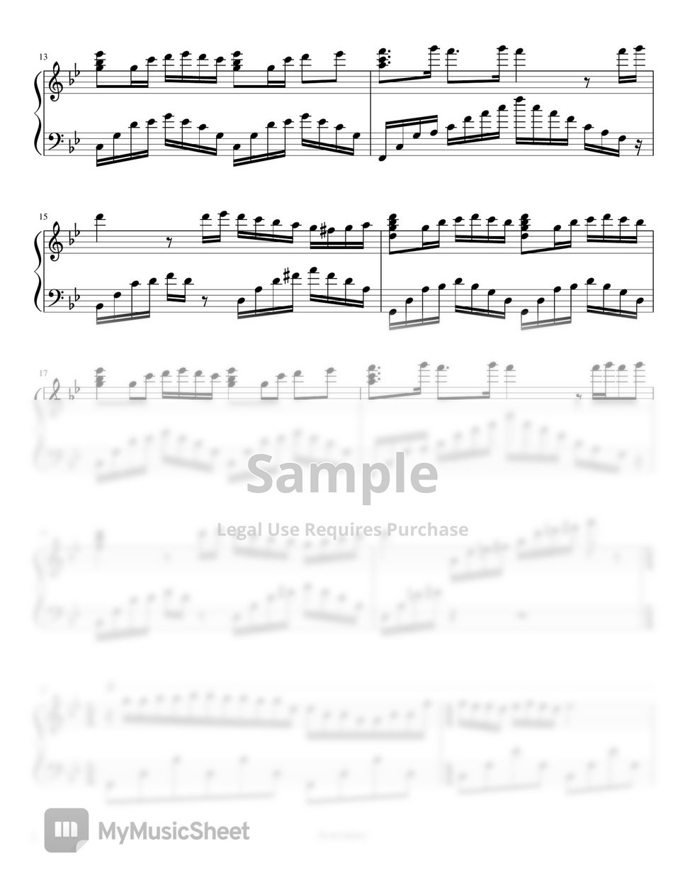 Paul de Senneville - Mariage d'Amour by Scores4piano