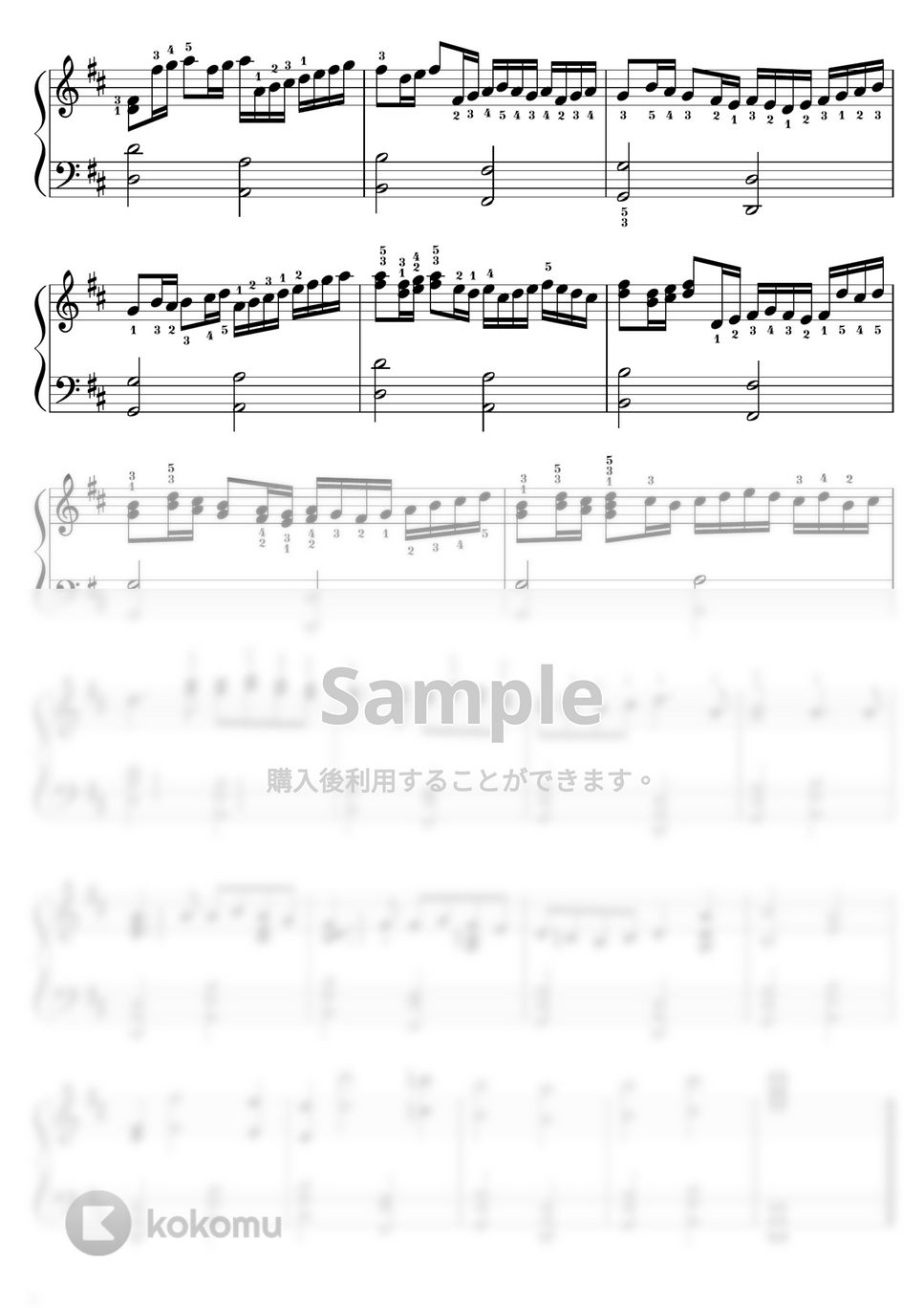 パッヘルベル - 【初級-中級】カノン/パッヘルベル/簡単＆弾き映え！ (パッヘルベル,カノン,CANON) by ピアノのせんせいの楽譜集