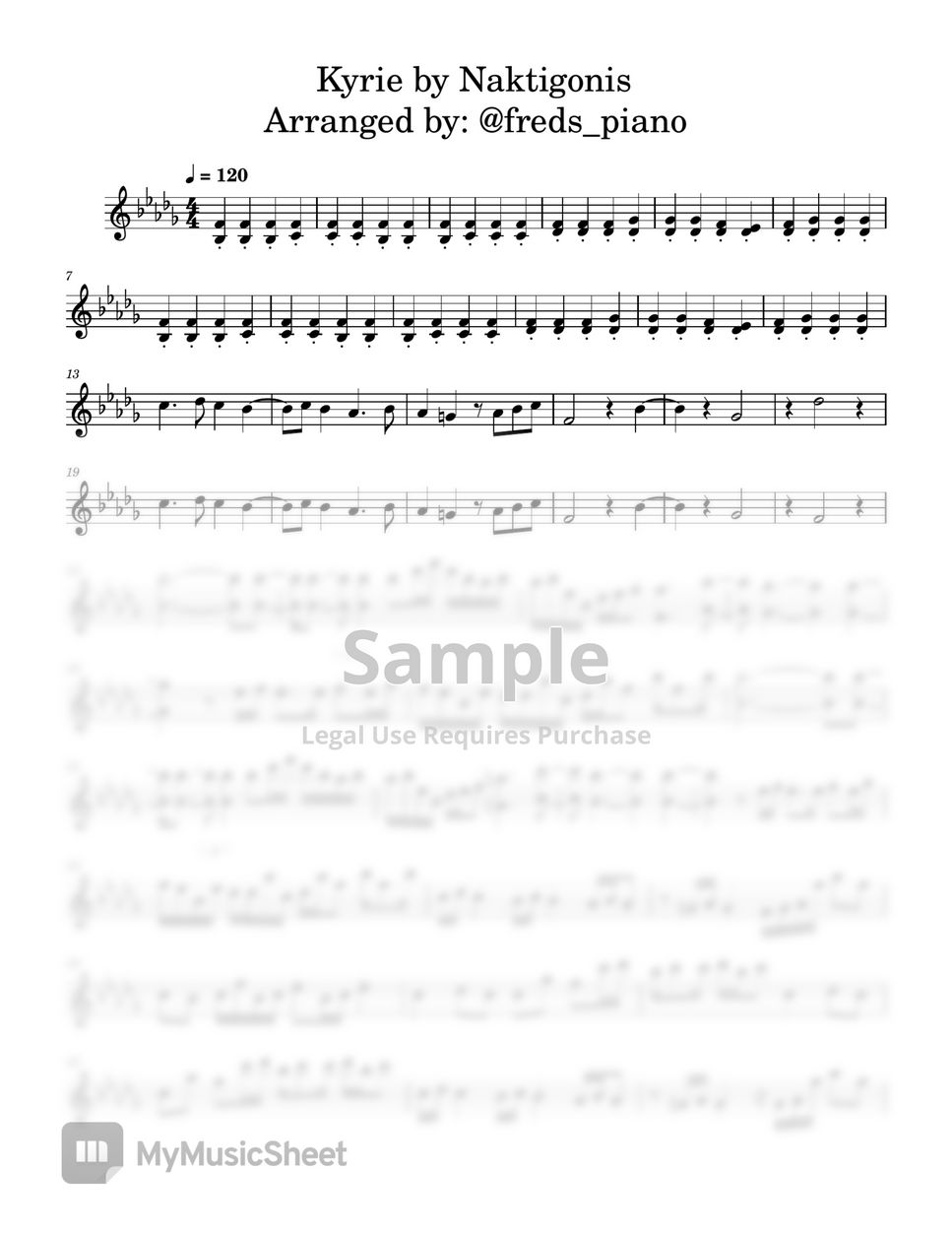 Deepwoken kyrie by naktigonis by freds piano