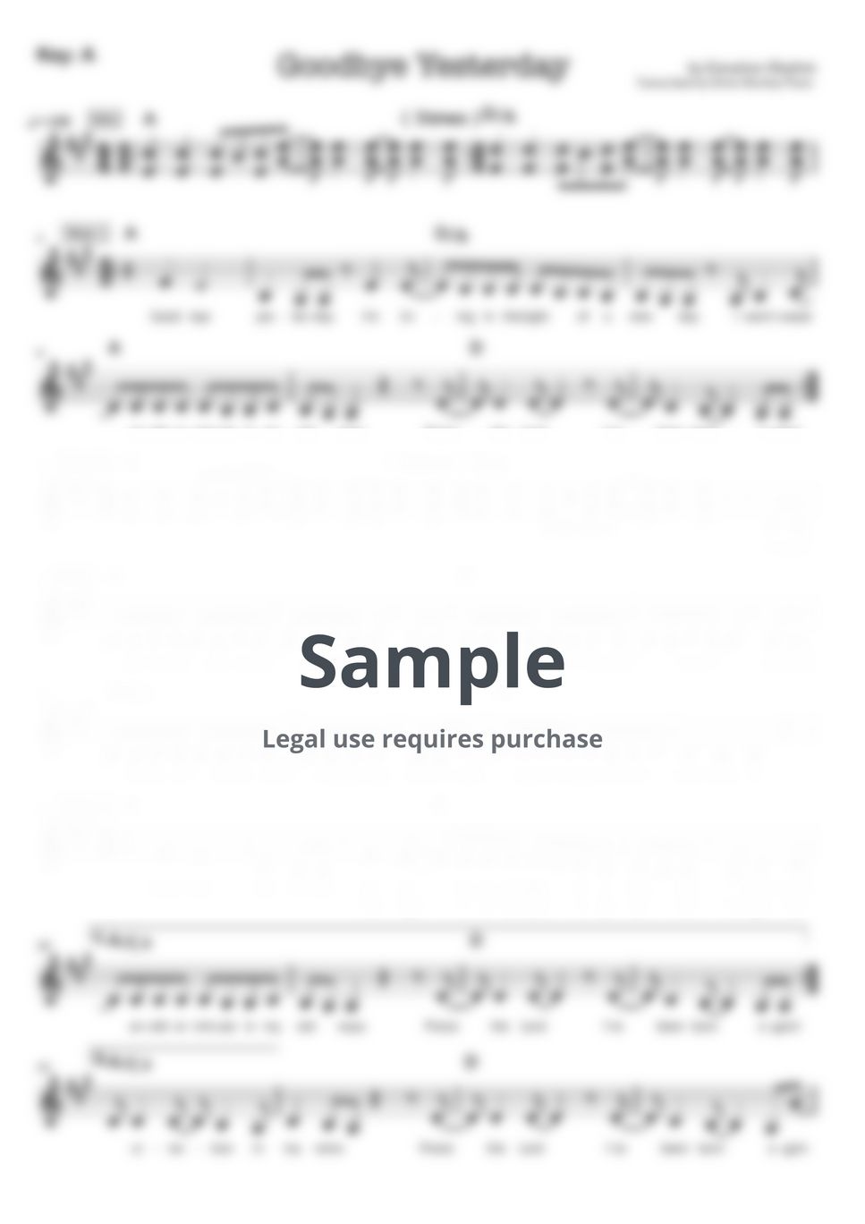 Joshua Holiday, Gracie Binion, Mitch Wong, Steven Furtick - Goodbye Yesterday (Elevation Rhythm &amp; Gracie Binion) by Shine worship piano