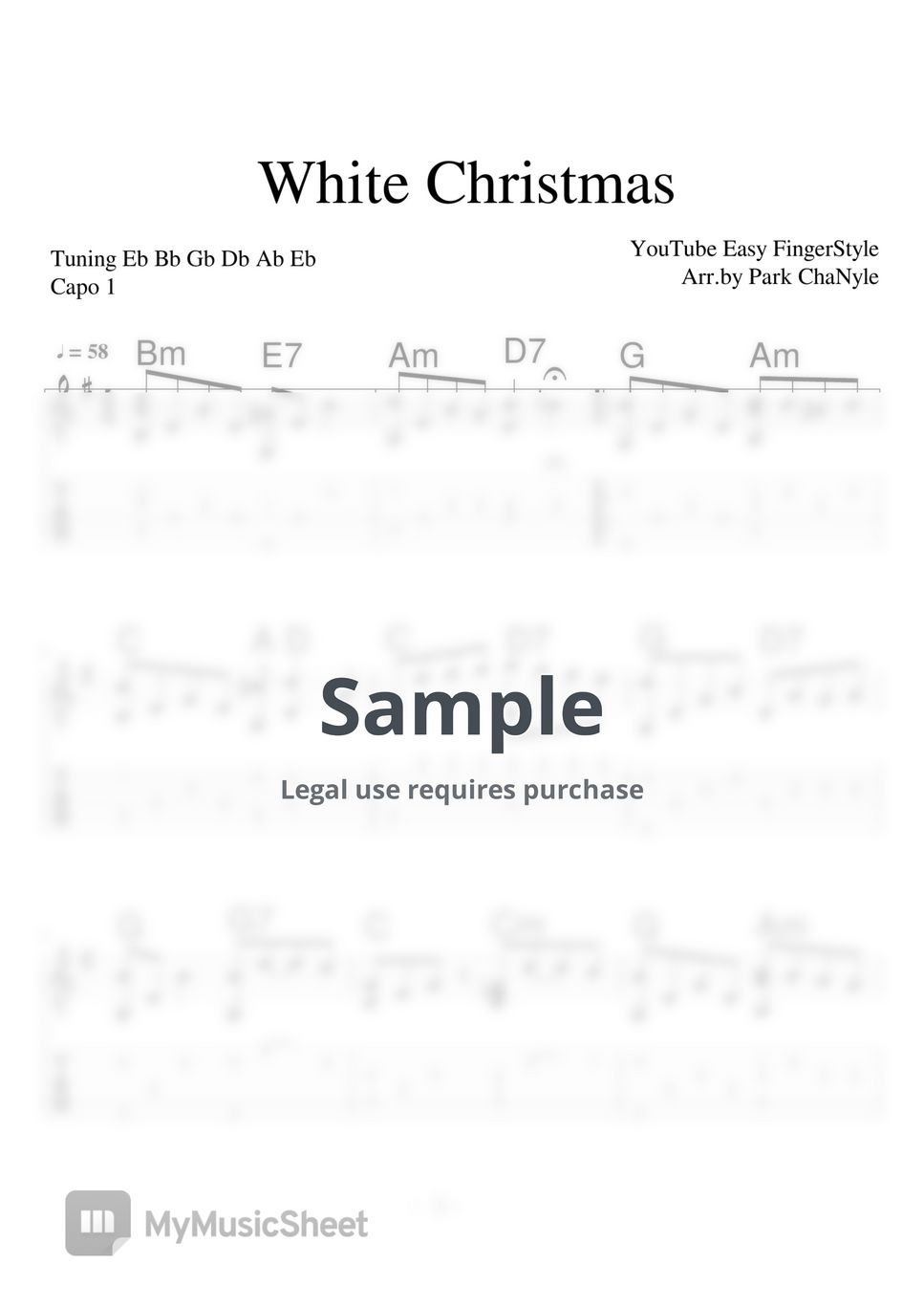 Irving Berlin - White Christmas (Christmas Songs) by Easy FingerStyle