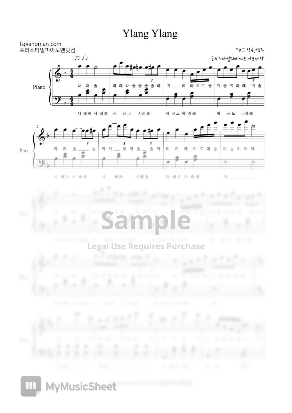 FKJ - Ylang Ylang Sheets By Freestylepianoman