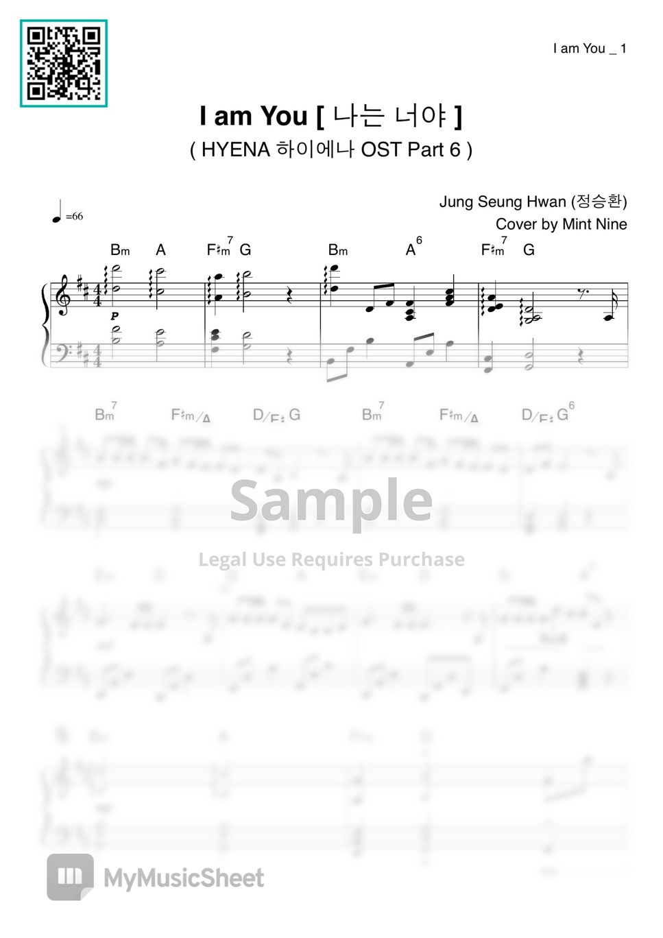 Jung Seung Hwan | HYENA OST - I am You by MInt Nine