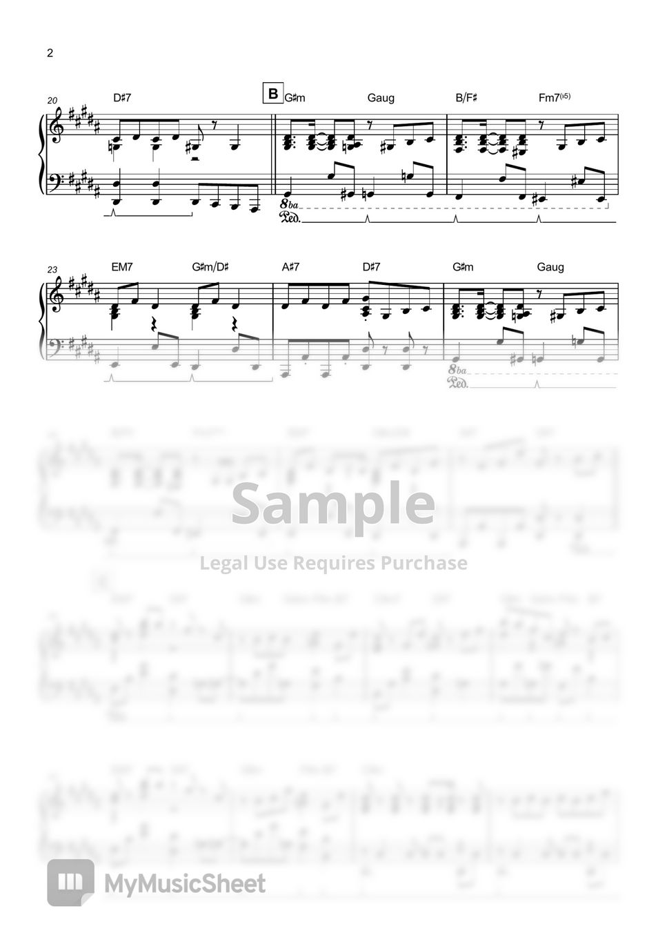 YOASOBI - Idol Sheets by THETA PIANO