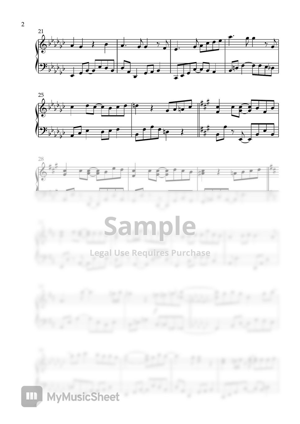Official Higedan Dism Mixed Nuts (Spy x Family OP) Partitura by tai's