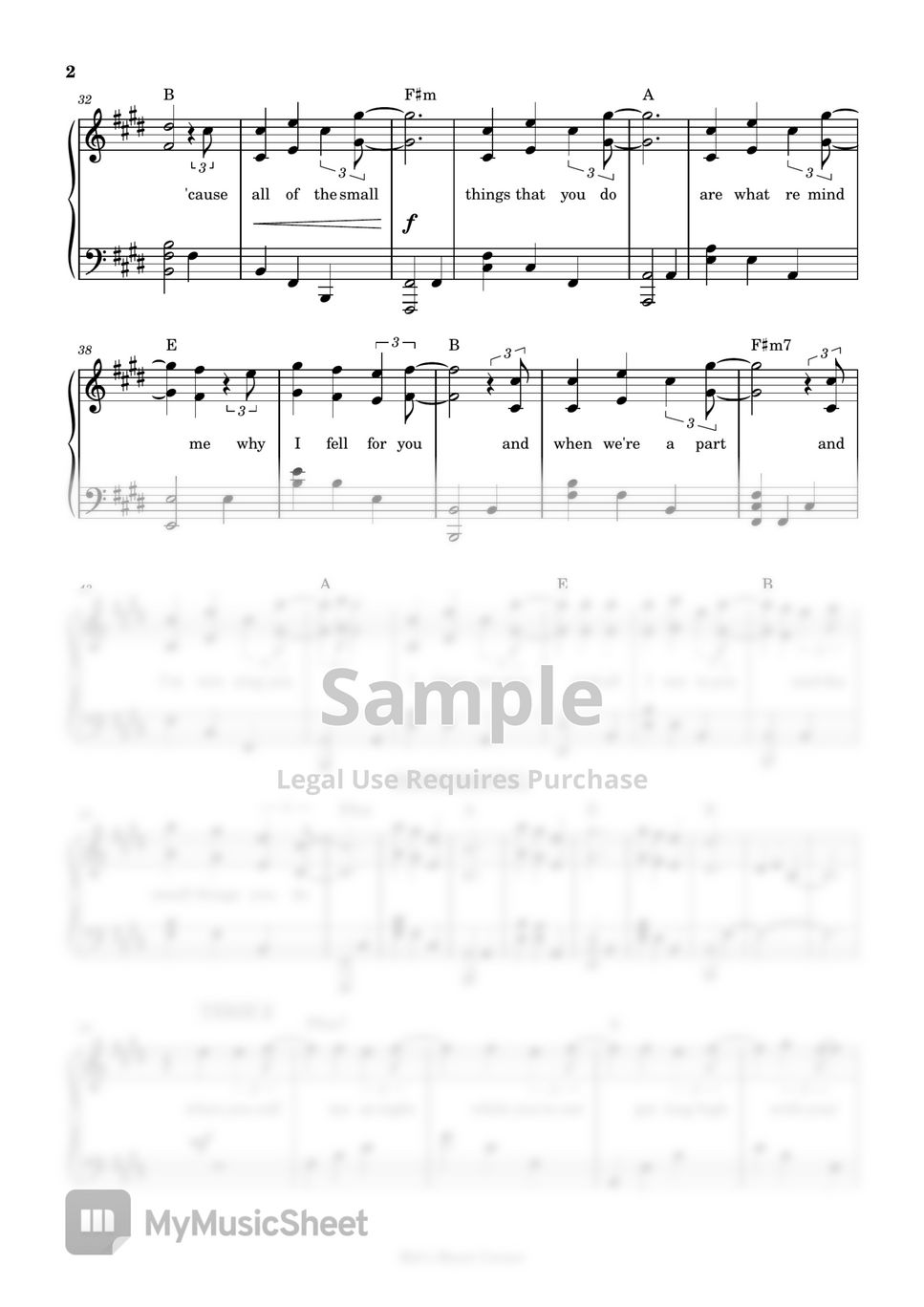 New West - Those Eyes (piano sheet music) by Mel's Music Corner