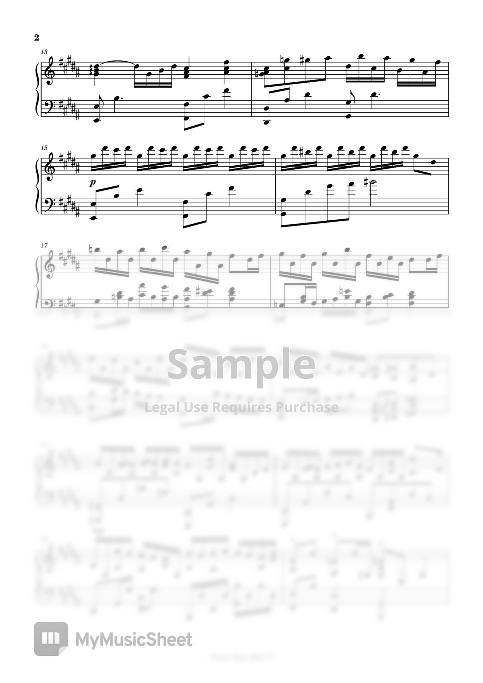 DJ Okawari Flower Dance Sheets by DJ Okawari