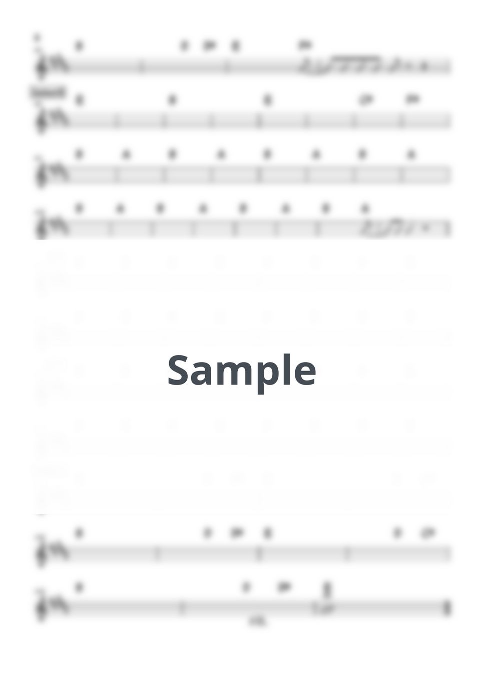 東京スカパラダイスオーケストラ - DOWN BEAT STOMP (バンド用コード譜