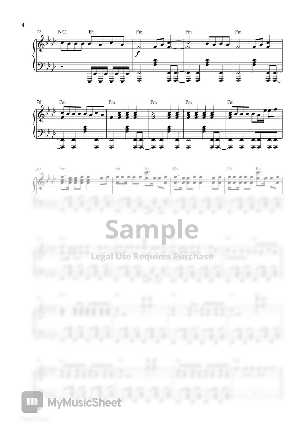 SEVENTEEN - Super (Piano Sheet) 楽譜 by Pianella Piano